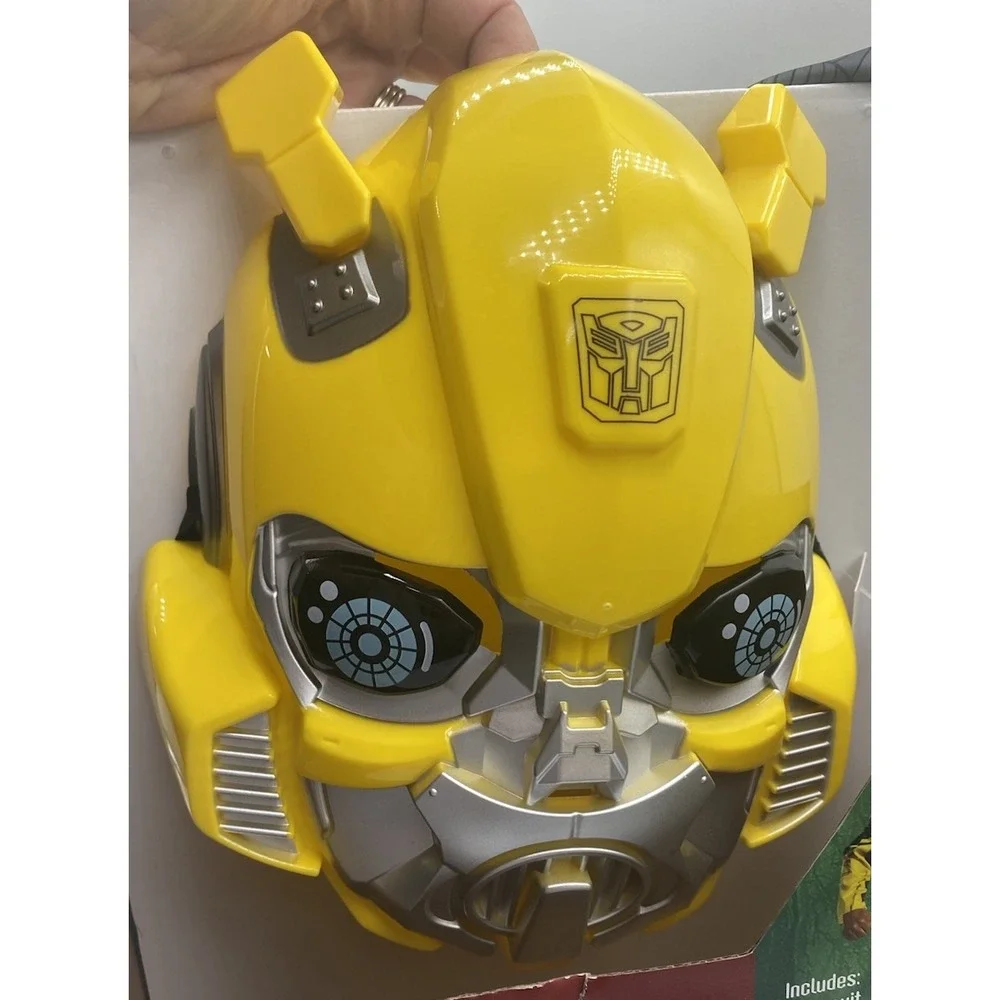 Transformers Bumblebee Costume Child Size Small 6 Suit & Mask NWT Disguise